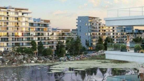 Под Киевом без ведома общественности согласовывали строительство высотки на болоте