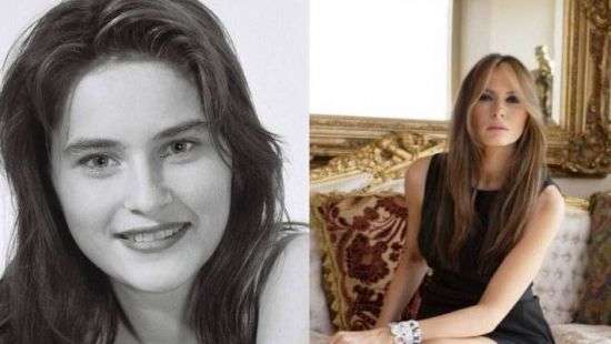 Стало известно, выглядела до пластических операций Мелания Трамп (ФОТО)