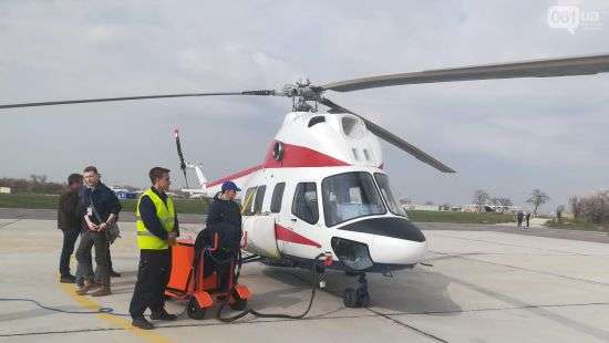 В Запорожье в небо поднялся первый украинский вертолет (ФОТО/ВИДЕО)