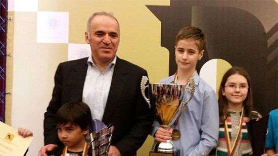 Украинец победил на турнире по быстрым шахматам