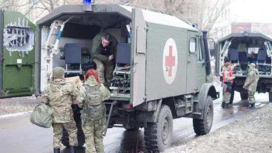 В зоне АТО вследствие обстрелов боевиков ранена медсестра