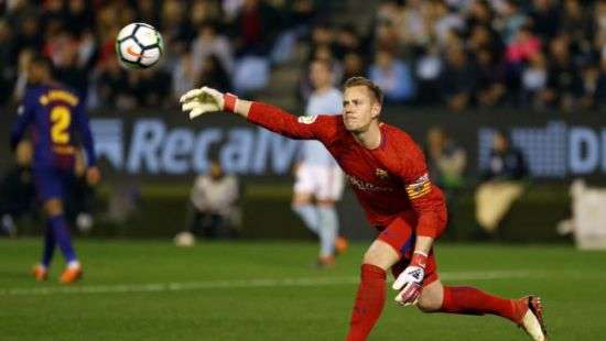 Вратарь «Барселоны» установил рекорд