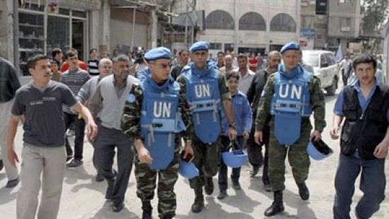 В сирийском городе Дума обстреляли группу безопасности ООН