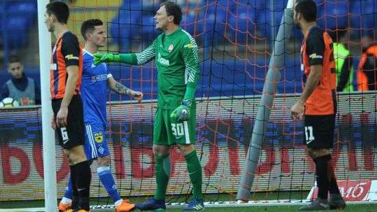 Вратарь «Шахтера» вышел на 4-е место в рейтинге