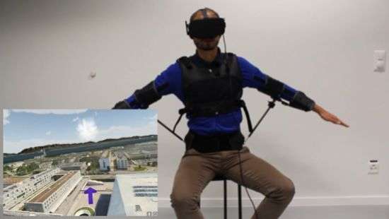 Создан экзокостюм для управления дроном