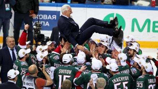 Казанский клуб выиграл Кубок Гагарина