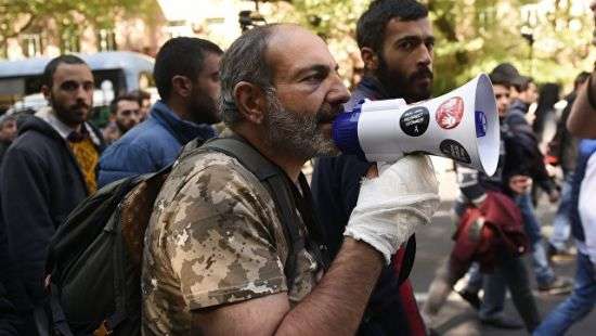 В Армении выпустили из СИЗО лидера оппозиционного движения