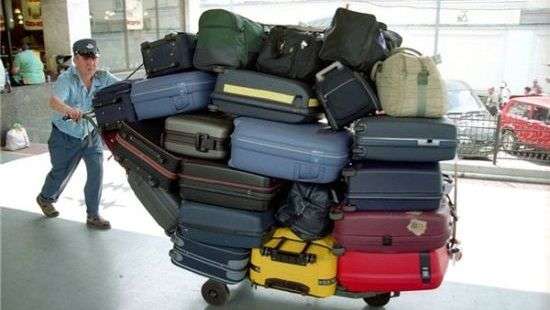 За 2017 год авиакомпании потеряли 22,7 млн. чемоданов