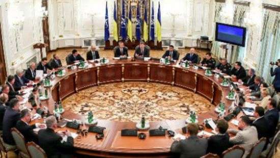 СНБО планирует завтра принять решение о расширении санкций против России