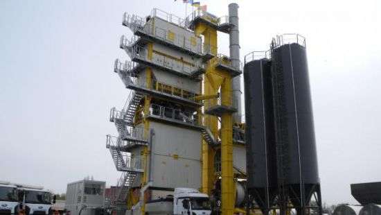 Под Харьковом запустили самый мощный асфальтобетонный завод в Украине