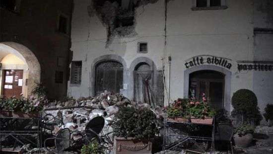 Центральный регион Италии всколыхнуло сильное землетрясение