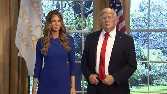 В музее мадам Тюссо появилась восковая фигура Мелании Трамп (ФОТО)