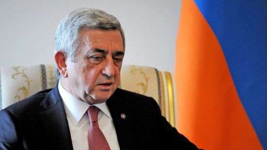 Партия Саргсяна не будет участвовать в выборах премьера