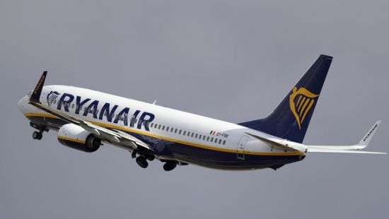 Ryanair внесла изменения в расписание авиарейсов из Киеве