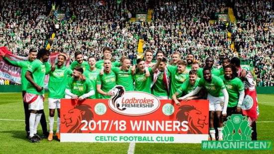 «Селтик» снова стал чемпионом Шотландии