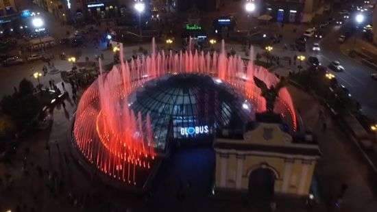 С 1 мая в центре Киева заработают свето-музыкальные фонтаны (ВИДЕО)