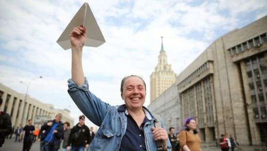 В Москве на митинг против блокировки Telegram пришли 12 тысяч человек (ВИДЕО)