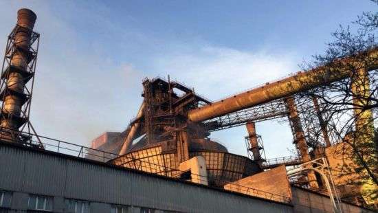 Вследствие аварии на предприятии Кривого Рога произошел разлив 40 тонн чугуна