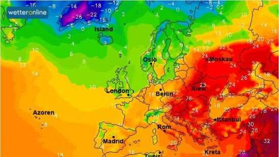 Завтра в Украине будет жарче, чем в  Марокко, Алжире или Тунисе