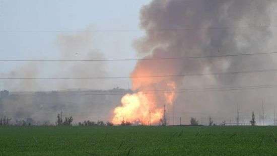 В ВСУ назвали возможные причины пожара в Балаклее