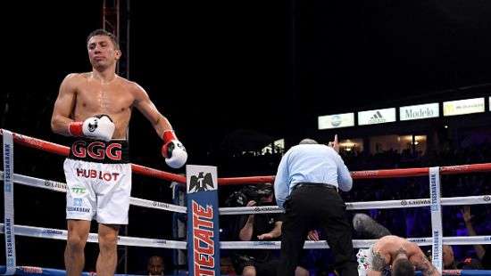 Головкин нокаутировал Мартиросяна и защитил титулы