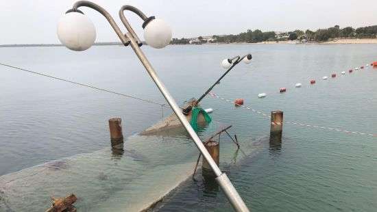В Турции обвалился пирс пятизвёздочного отеля, люди оказались придавлены бетоном