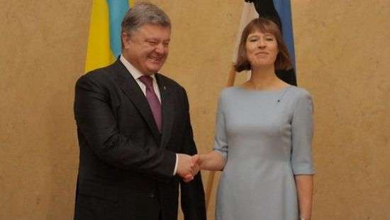 В конце мая в Украину приедет президент Эстонии