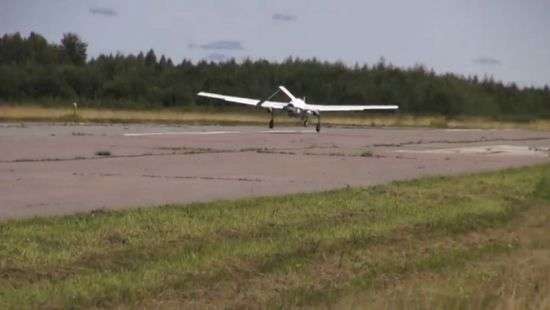 В России показали ВИДЕО работы разведывательного беспилотника