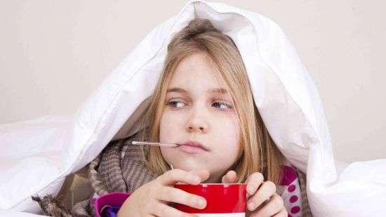 Боли в горле у детей