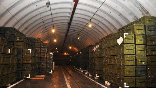 До конца года в Украине хотят построить 15 хранилищ боеприпасов