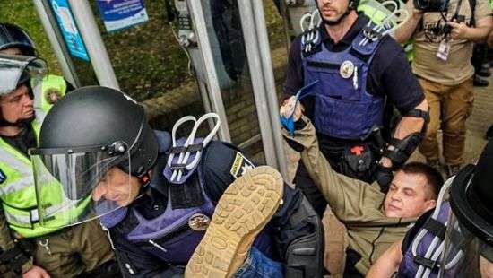 Кровавая драка в Киеве:  «Бессмертный полк» устроил побоище