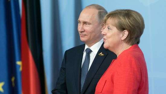 Президент РФ обсудит с Меркель газовое сотрудничество с Украиной