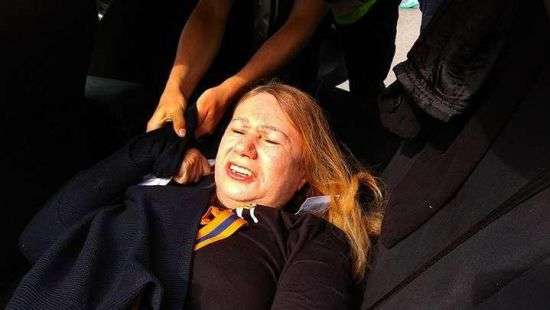 Киевская полиция задержала мать погибшей регионалки Бережной (ФОТО)