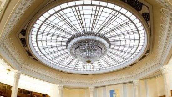 Купол Верховной Рады отреставрируют за 7,5 млн