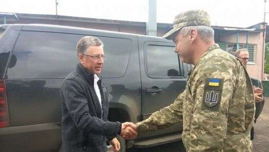 В Донбассе прошла встреча Волкера с представителем Операции Объединенных сил