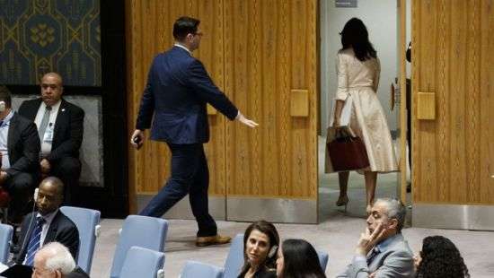 Выступление посла Палестины в Совбезе ООН: постпред США покинула заседание