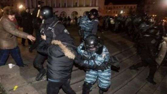 Правоохранители задержали одного из экс-милиционеров, участвующего во время разгона на Майдане