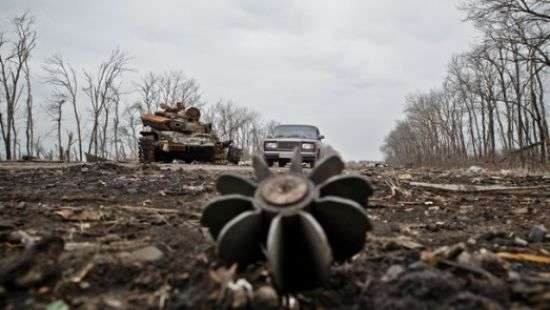 Опубликовано видео боя в Донбассе