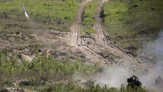 В Украине впервые запустили ракетные комплексы Javelin (ВИДЕО)