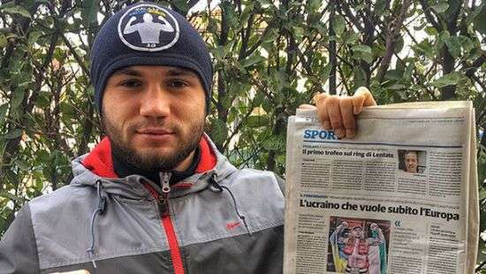 Украинец нокаутировал венгерского боксера