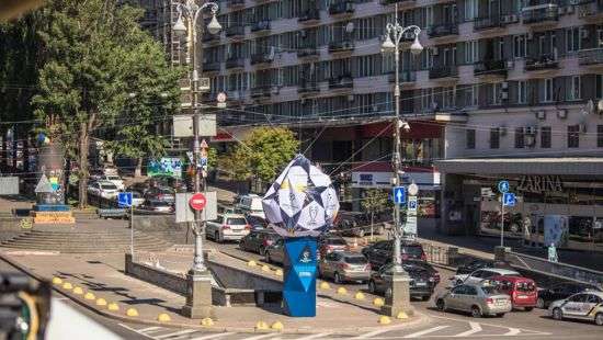 В Киеве сдулся мяч к финалу Лиги чемпионов (ФОТО)
