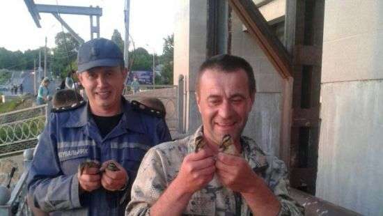 В Черкасской области спасли утят, застрявших в шлюзе плотины (ФОТО)