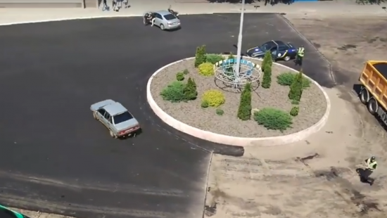 В Ржищеве водитель ВАЗа поиздевался над копами (ВИДЕО)