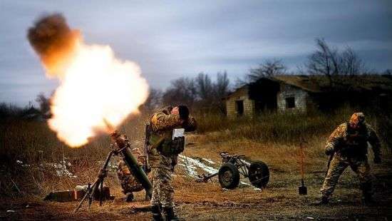 Под Горловкой боевики обстреляли склад боеприпасов ВСУ