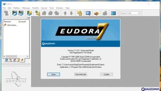 Опубликован код Eudora