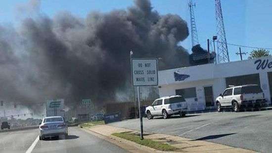 Город в США накрыло пеплом из человеческих останков