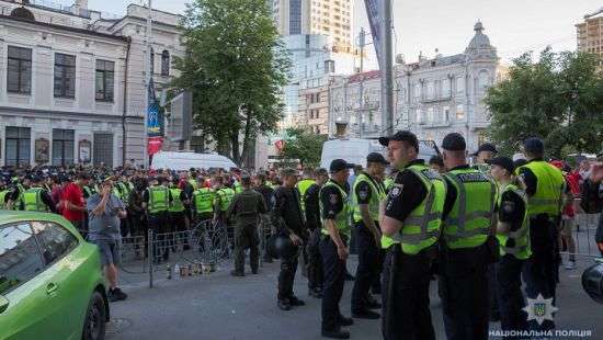 В Нацполиции отчитались о правопорядке во время финала ЛЧ