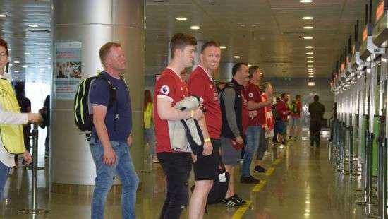 Пограничники рассказали сколько болельщиков приехали на ЛЧ