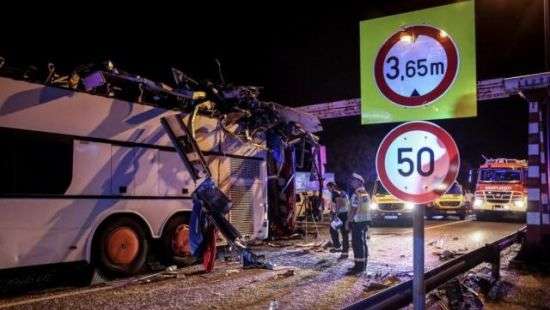 ДТП с украинским автобусом в Будапеште: водителя арестовали