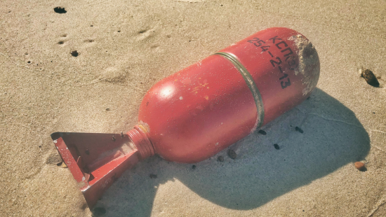 На трёх пляжах в Польше всплыли сигнальные ракеты с кораблей российского производства